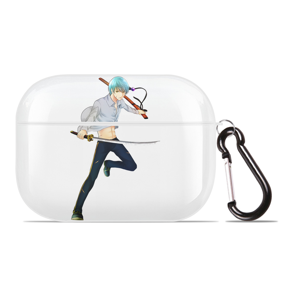 （画像用） 刀剣乱舞 Touken Ranbu 【AirPods Pro用】ハードシェル保護ケース 耐衝撃・防指紋・カラビナ付き商品仕様