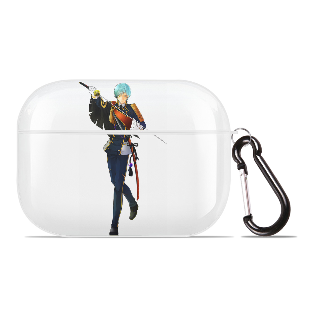 （画像用） 刀剣乱舞 Touken Ranbu 【AirPods Pro用】ハードシェル保護ケース 耐衝撃・防指紋・カラビナ付き商品仕様