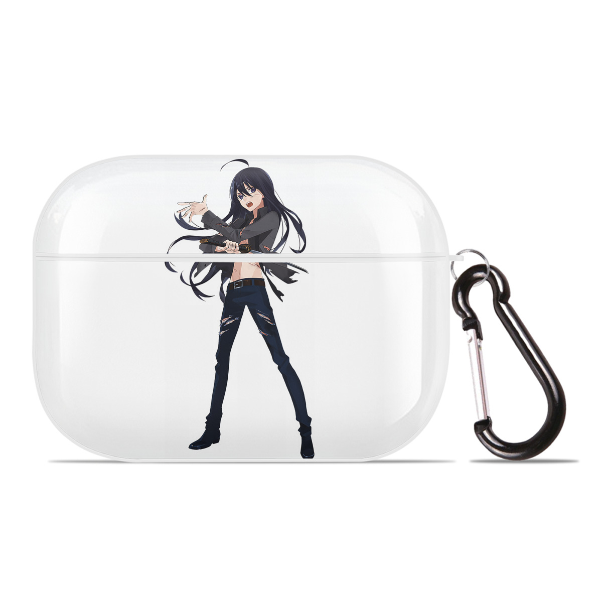 （画像用） 刀剣乱舞 Touken Ranbu 【AirPods Pro用】ハードシェル保護ケース 耐衝撃・防指紋・カラビナ付き商品仕様