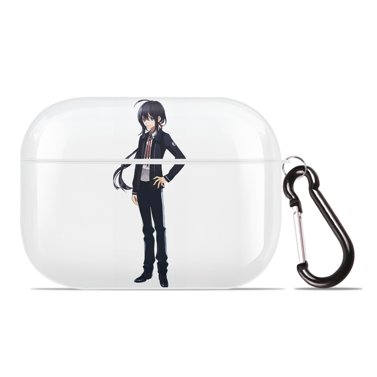 （画像用） 刀剣乱舞 Touken Ranbu 【AirPods Pro用】ハードシェル保護ケース 耐衝撃・防指紋・カラビナ付き商品仕様