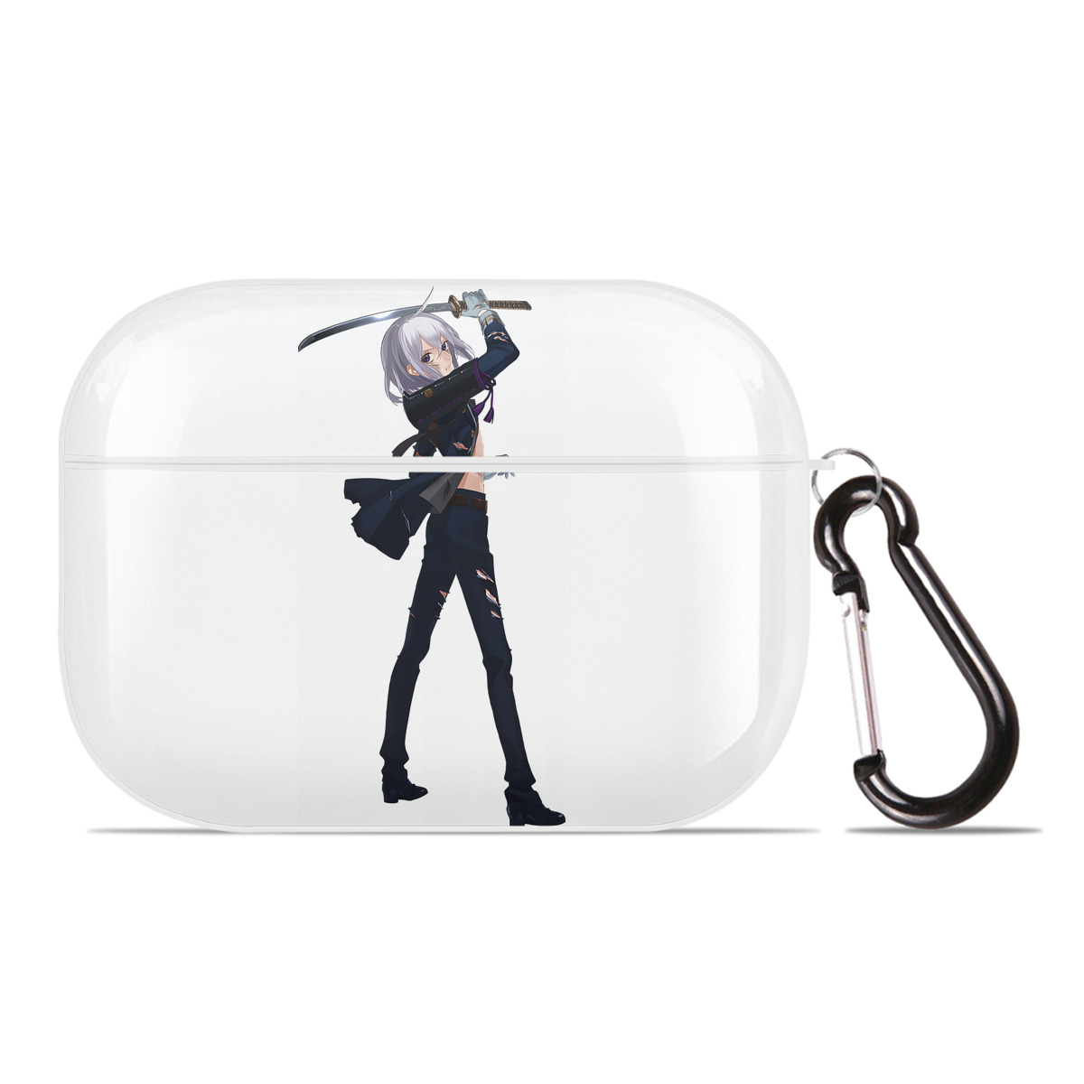（画像用） 刀剣乱舞 Touken Ranbu 【AirPods Pro用】ハードシェル保護ケース 耐衝撃・防指紋・カラビナ付き商品仕様