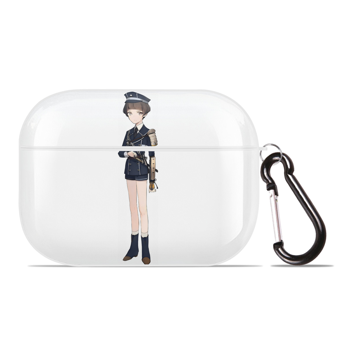 （画像用） 刀剣乱舞 Touken Ranbu 【AirPods Pro用】ハードシェル保護ケース 耐衝撃・防指紋・カラビナ付き商品仕様