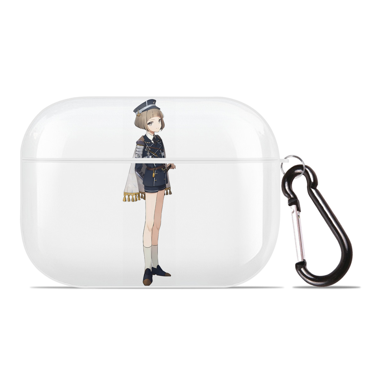 （画像用） 刀剣乱舞 Touken Ranbu 【AirPods Pro用】ハードシェル保護ケース 耐衝撃・防指紋・カラビナ付き商品仕様