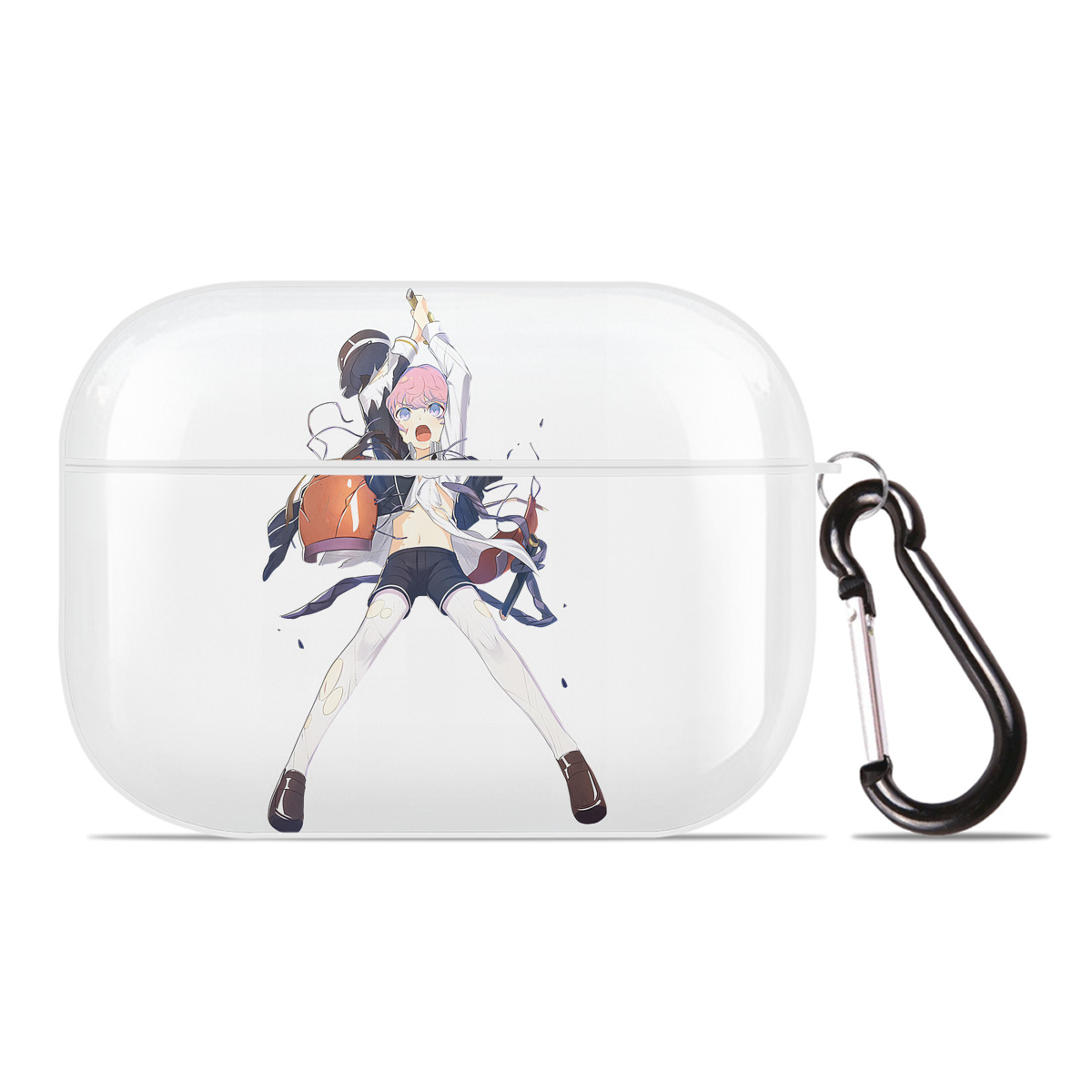 （画像用） 刀剣乱舞 Touken Ranbu 【AirPods Pro用】ハードシェル保護ケース 耐衝撃・防指紋・カラビナ付き商品仕様