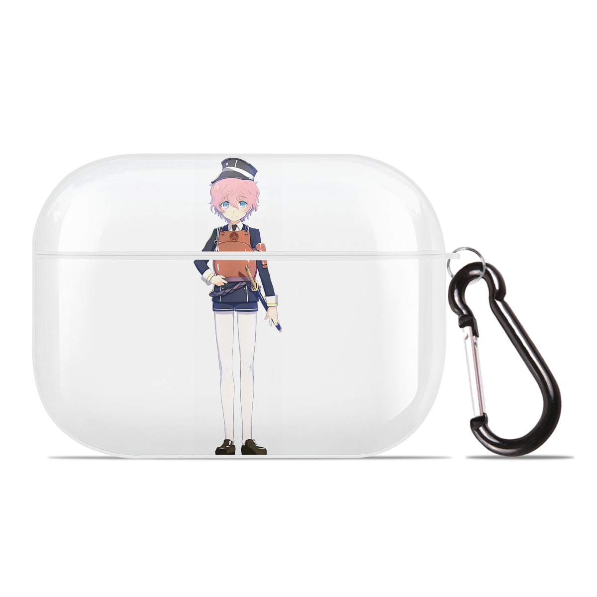 （画像用） 刀剣乱舞 Touken Ranbu 【AirPods Pro用】ハードシェル保護ケース 耐衝撃・防指紋・カラビナ付き商品仕様