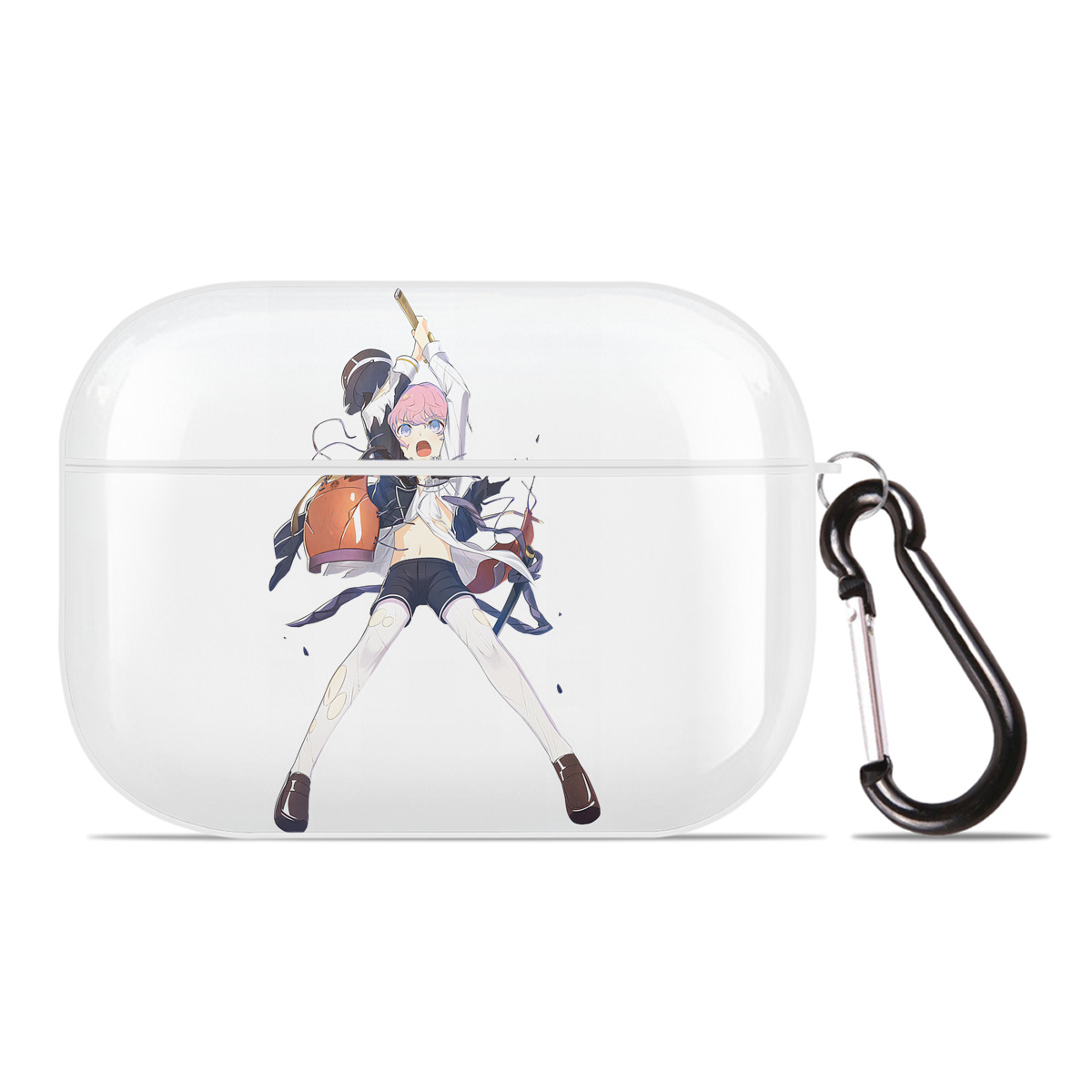 （画像用） 刀剣乱舞 Touken Ranbu 【AirPods Pro用】ハードシェル保護ケース 耐衝撃・防指紋・カラビナ付き商品仕様