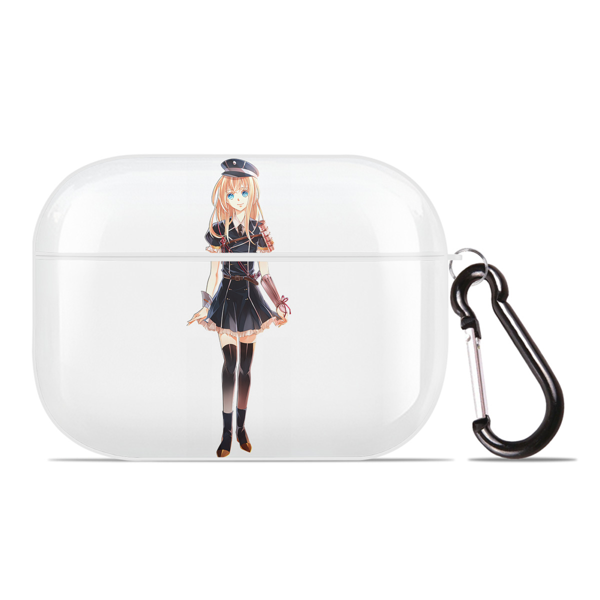 （画像用） 刀剣乱舞 Touken Ranbu 【AirPods Pro用】ハードシェル保護ケース 耐衝撃・防指紋・カラビナ付き商品仕様