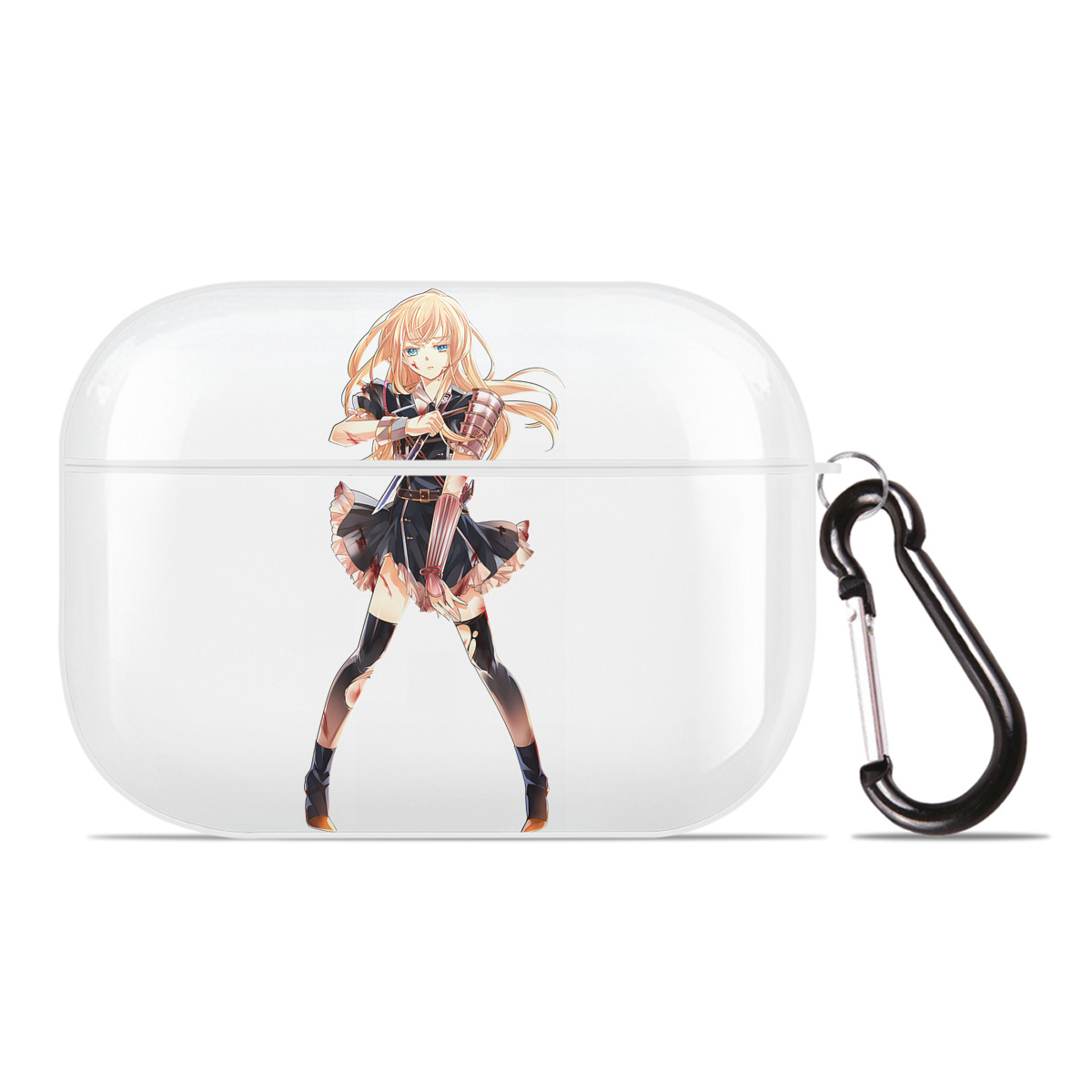（画像用） 刀剣乱舞 Touken Ranbu 【AirPods Pro用】ハードシェル保護ケース 耐衝撃・防指紋・カラビナ付き商品仕様