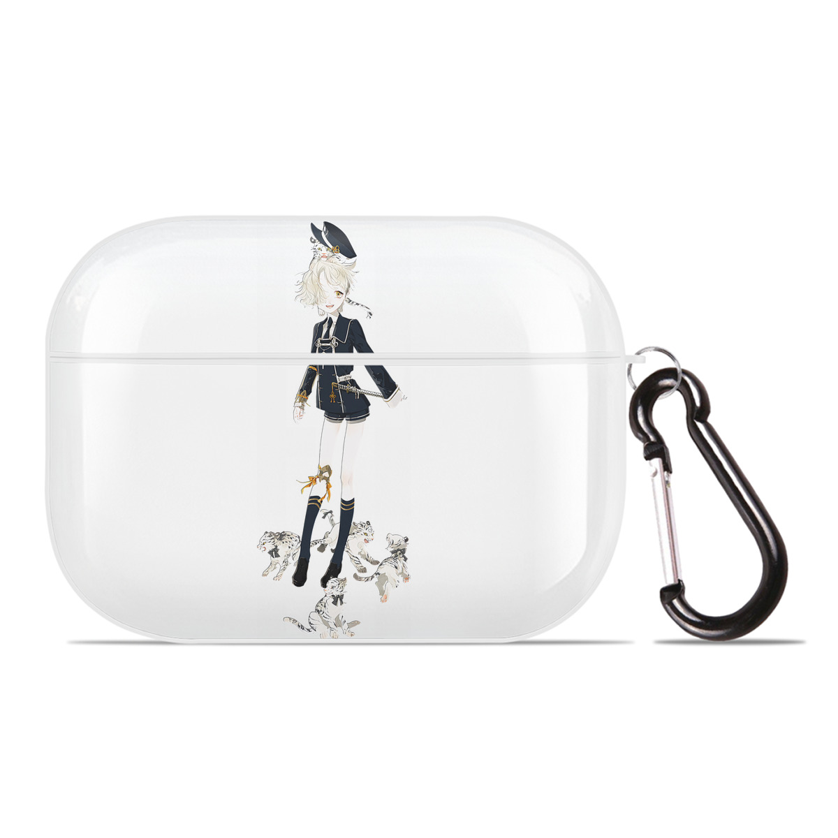 （画像用） 刀剣乱舞 Touken Ranbu 【AirPods Pro用】ハードシェル保護ケース 耐衝撃・防指紋・カラビナ付き商品仕様