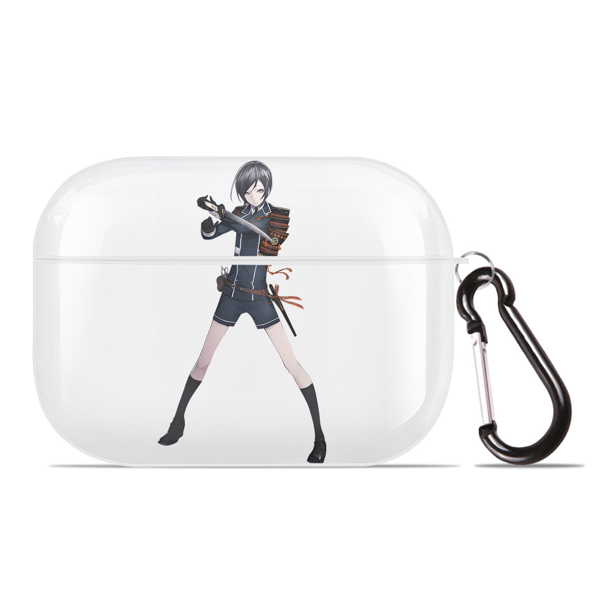 （画像用） 刀剣乱舞 Touken Ranbu 【AirPods Pro用】ハードシェル保護ケース 耐衝撃・防指紋・カラビナ付き商品仕様