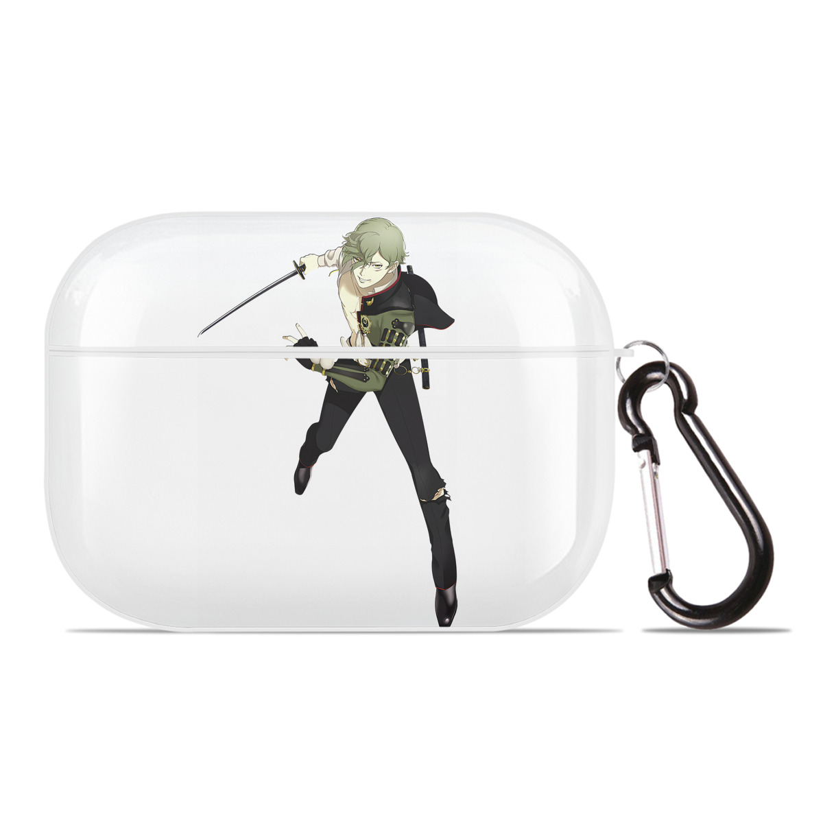 （画像用） 刀剣乱舞 Touken Ranbu 【AirPods Pro用】ハードシェル保護ケース 耐衝撃・防指紋・カラビナ付き商品仕様