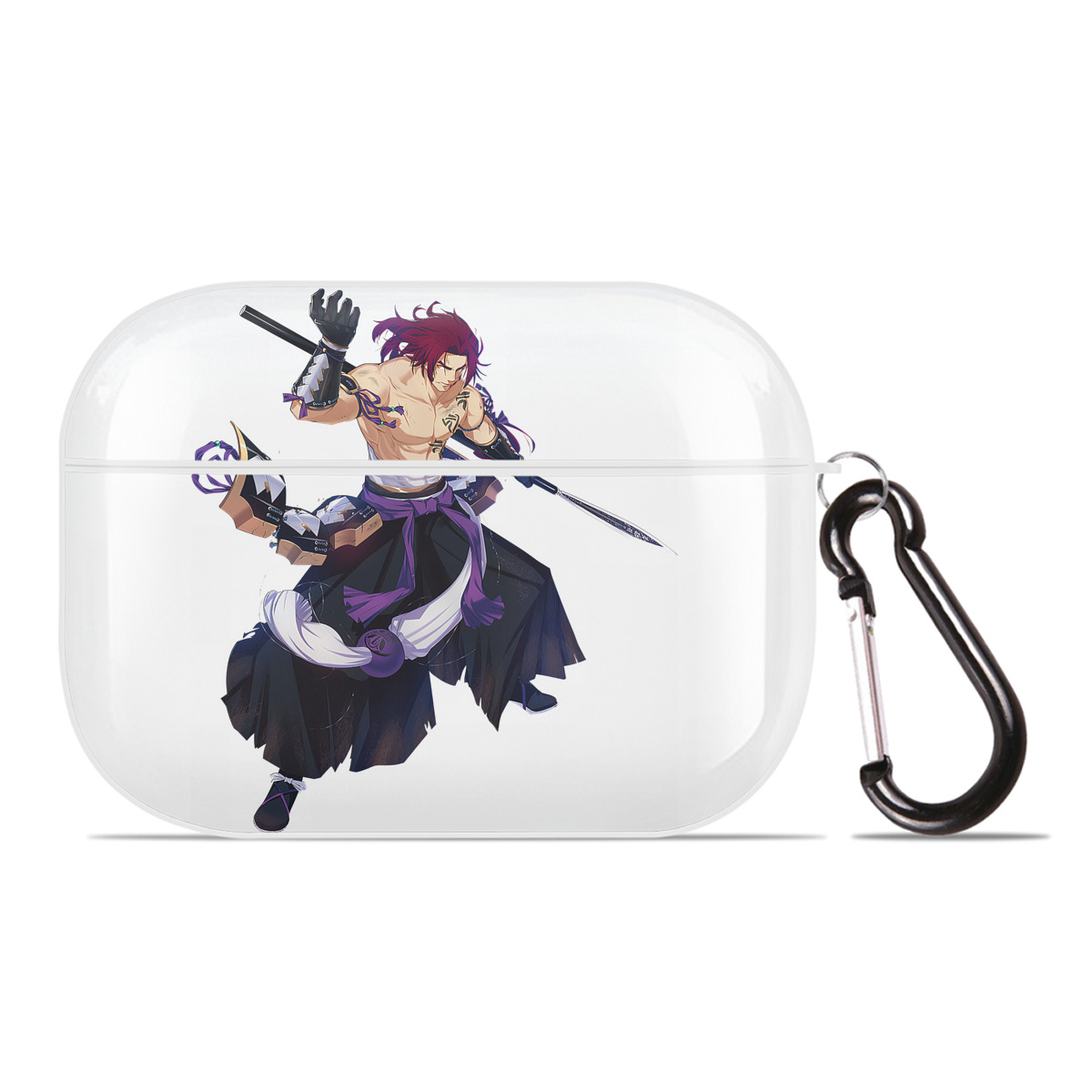 （画像用） 刀剣乱舞 Touken Ranbu 【AirPods Pro用】ハードシェル保護ケース 耐衝撃・防指紋・カラビナ付き商品仕様