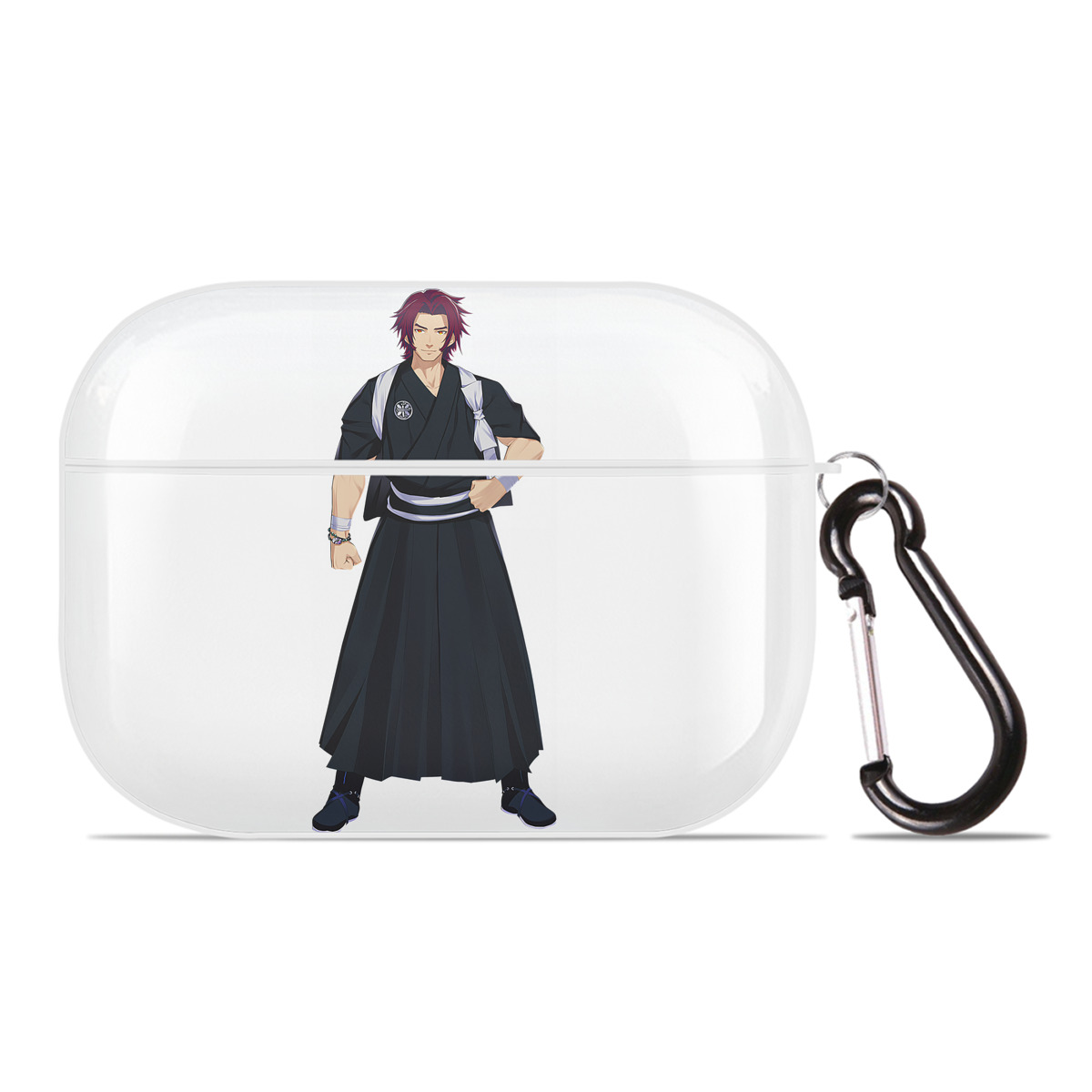 （画像用） 刀剣乱舞 Touken Ranbu 【AirPods Pro用】ハードシェル保護ケース 耐衝撃・防指紋・カラビナ付き商品仕様
