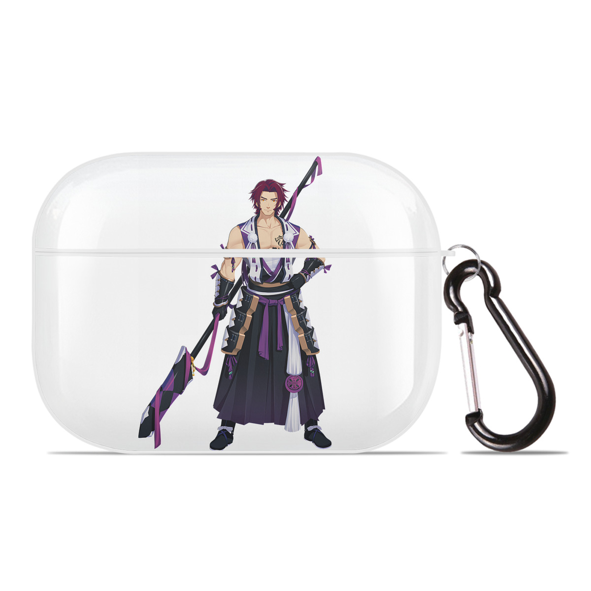 （画像用） 刀剣乱舞 Touken Ranbu 【AirPods Pro用】ハードシェル保護ケース 耐衝撃・防指紋・カラビナ付き商品仕様
