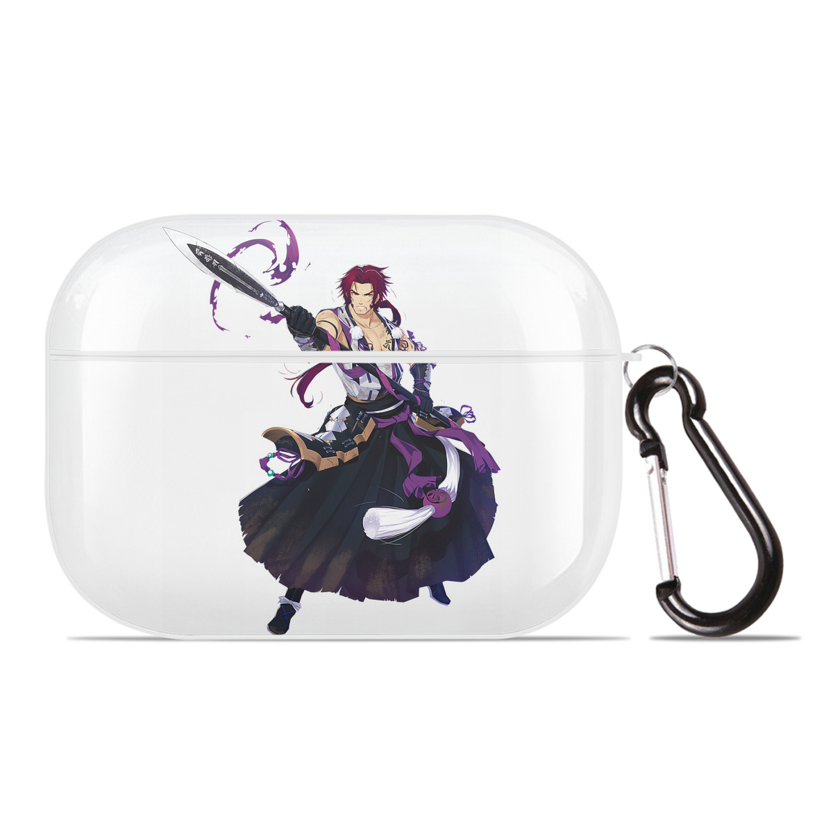 （画像用） 刀剣乱舞 Touken Ranbu 【AirPods Pro用】ハードシェル保護ケース 耐衝撃・防指紋・カラビナ付き商品仕様