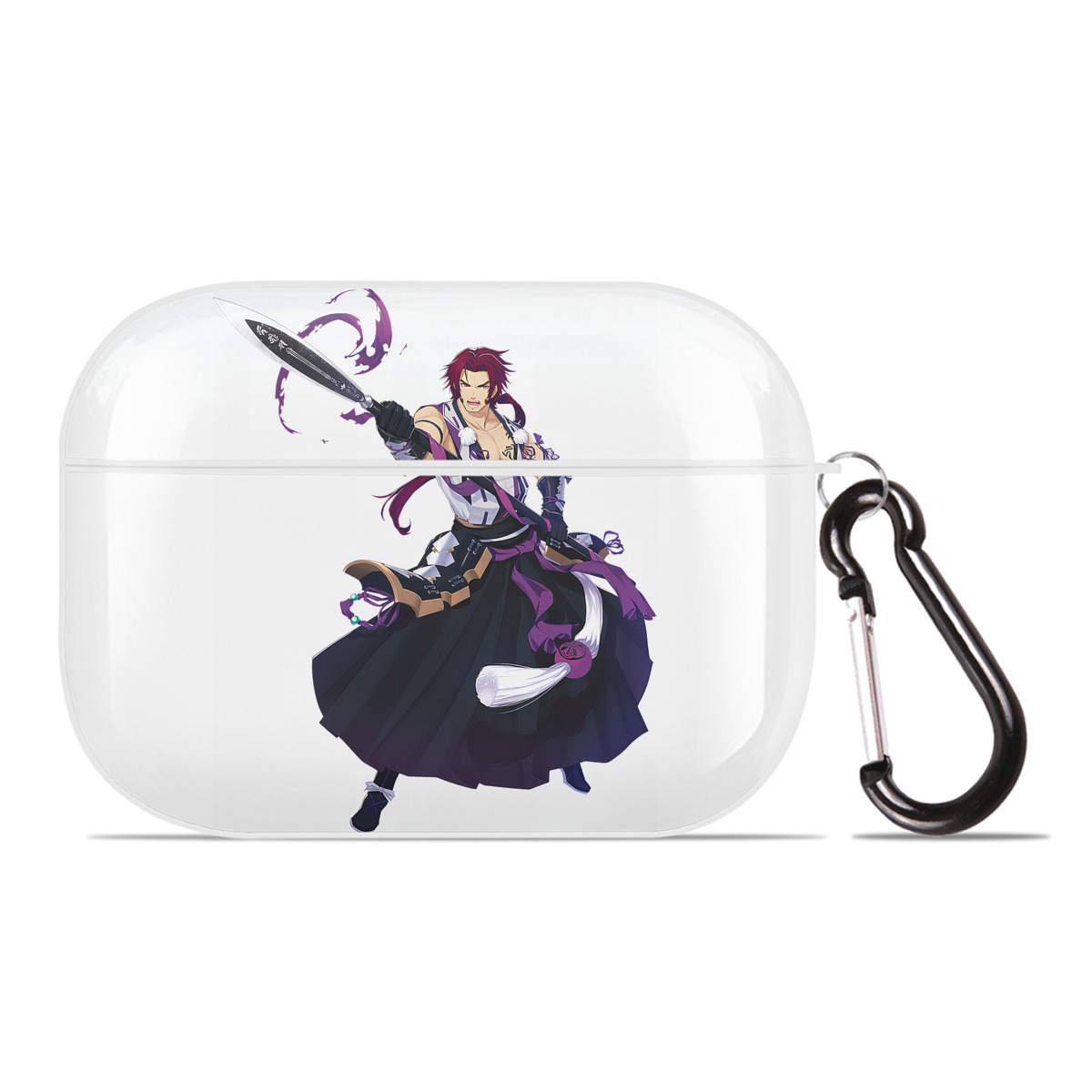 （画像用） 刀剣乱舞 Touken Ranbu 【AirPods Pro用】ハードシェル保護ケース 耐衝撃・防指紋・カラビナ付き商品仕様