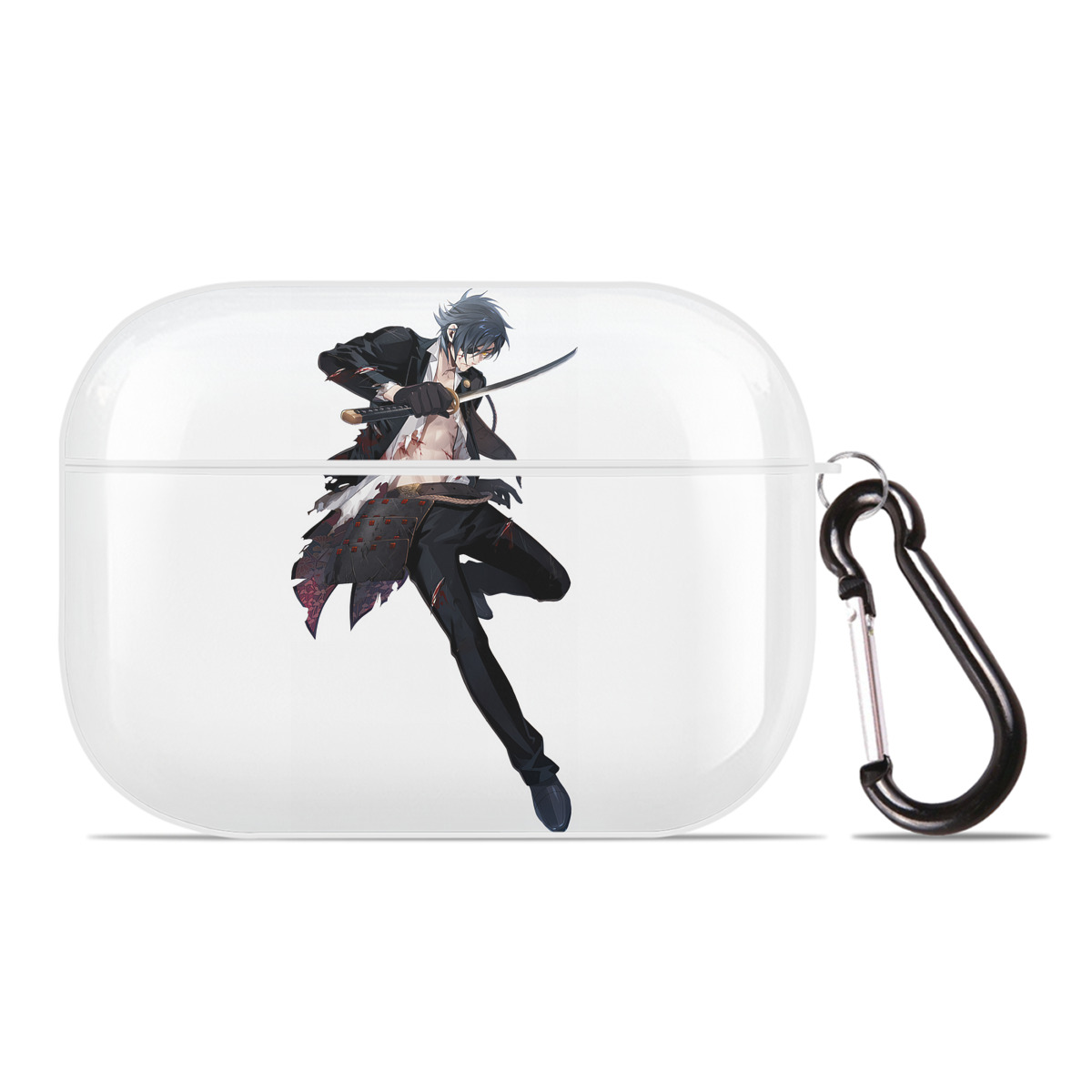 （画像用） 刀剣乱舞 Touken Ranbu 【AirPods Pro用】ハードシェル保護ケース 耐衝撃・防指紋・カラビナ付き商品仕様