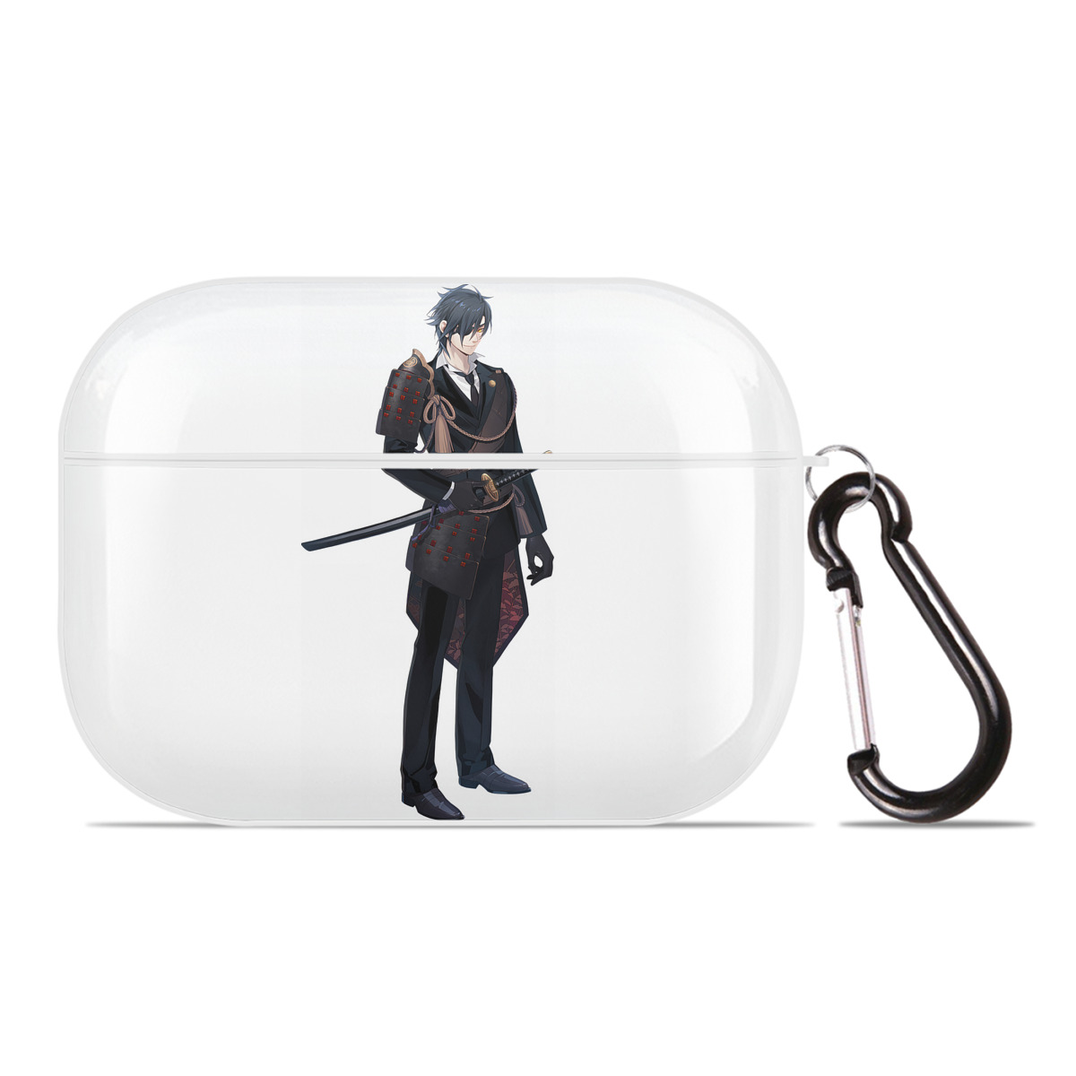 （画像用） 刀剣乱舞 Touken Ranbu 【AirPods Pro用】ハードシェル保護ケース 耐衝撃・防指紋・カラビナ付き商品仕様