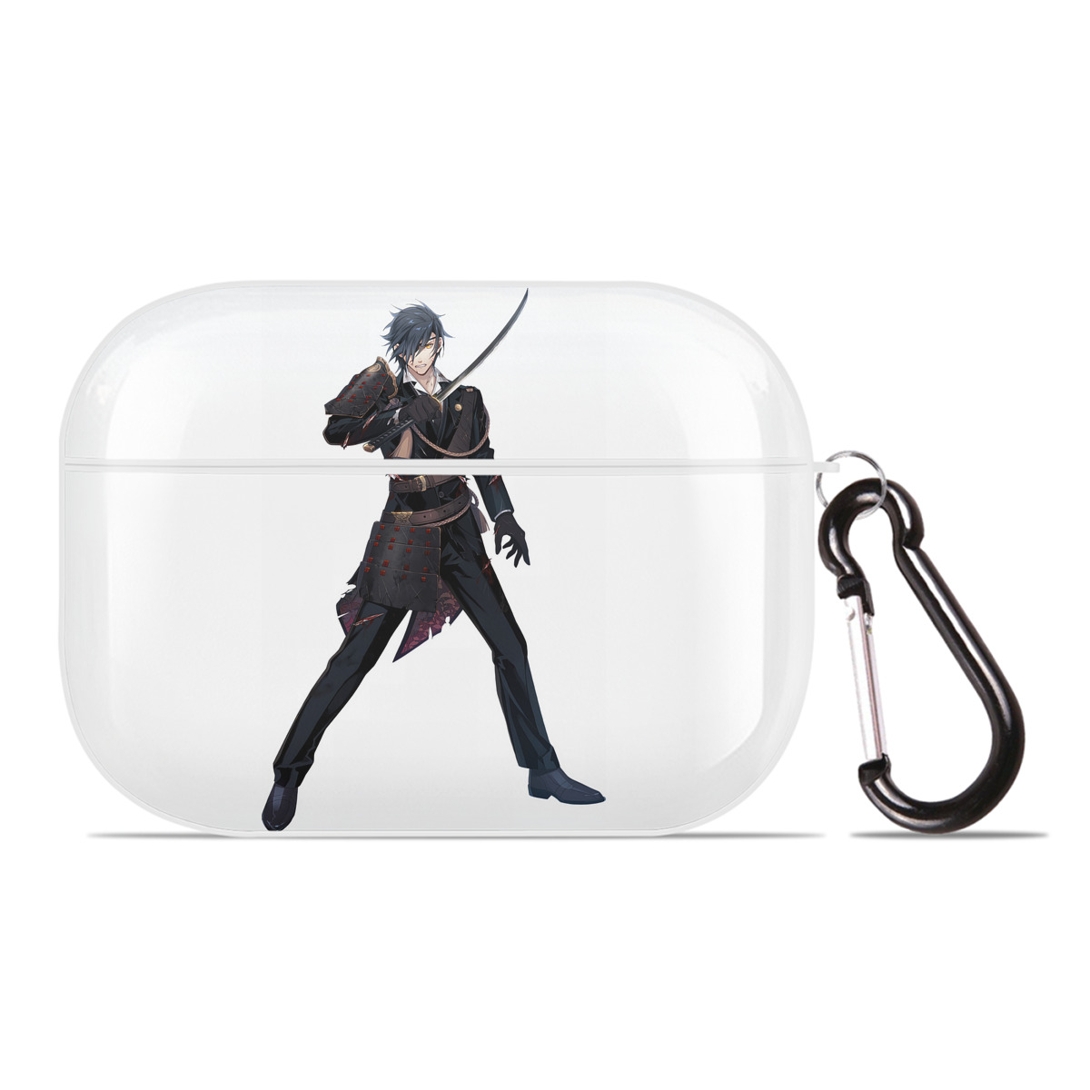 （画像用） 刀剣乱舞 Touken Ranbu 【AirPods Pro用】ハードシェル保護ケース 耐衝撃・防指紋・カラビナ付き商品仕様