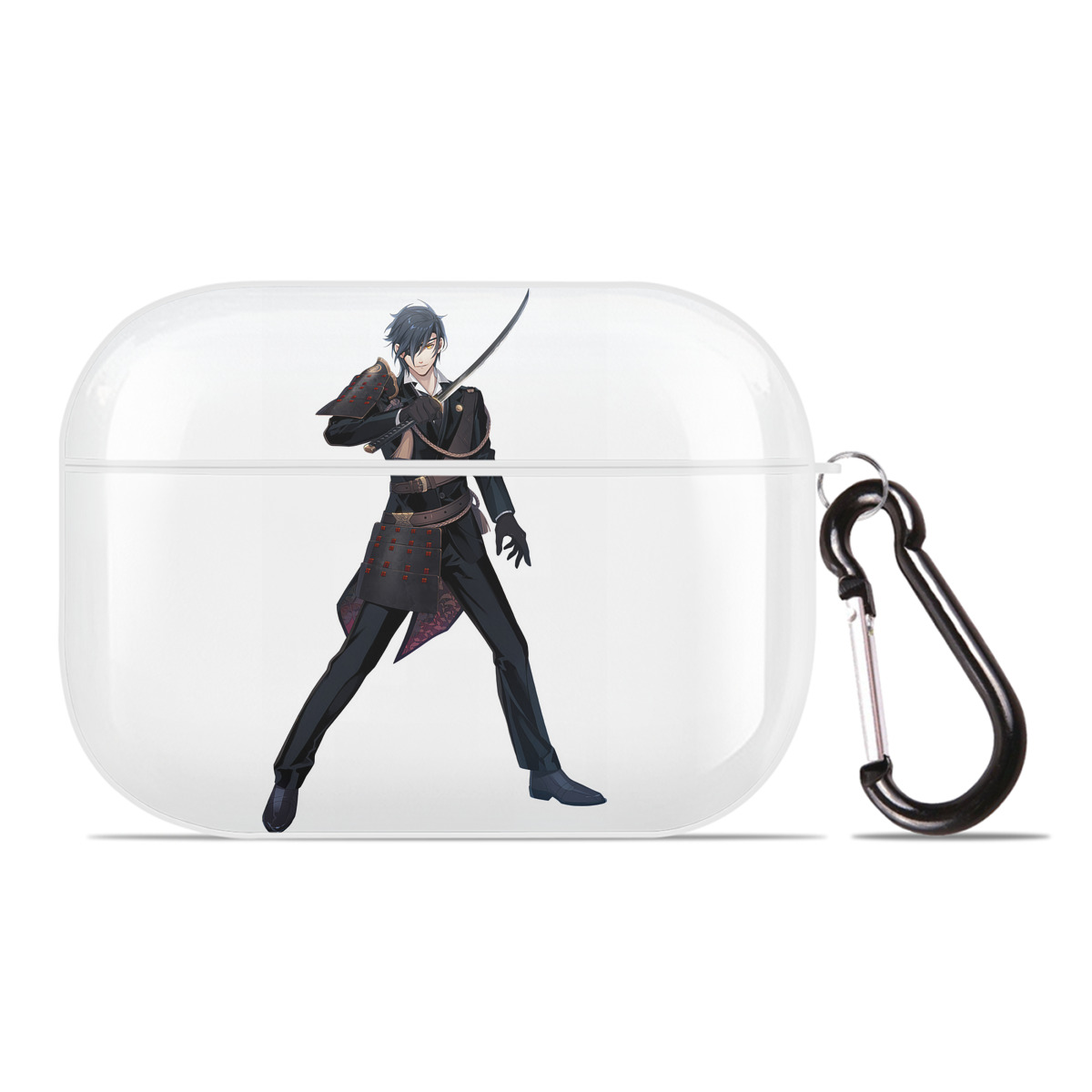 （画像用） 刀剣乱舞 Touken Ranbu 【AirPods Pro用】ハードシェル保護ケース 耐衝撃・防指紋・カラビナ付き商品仕様