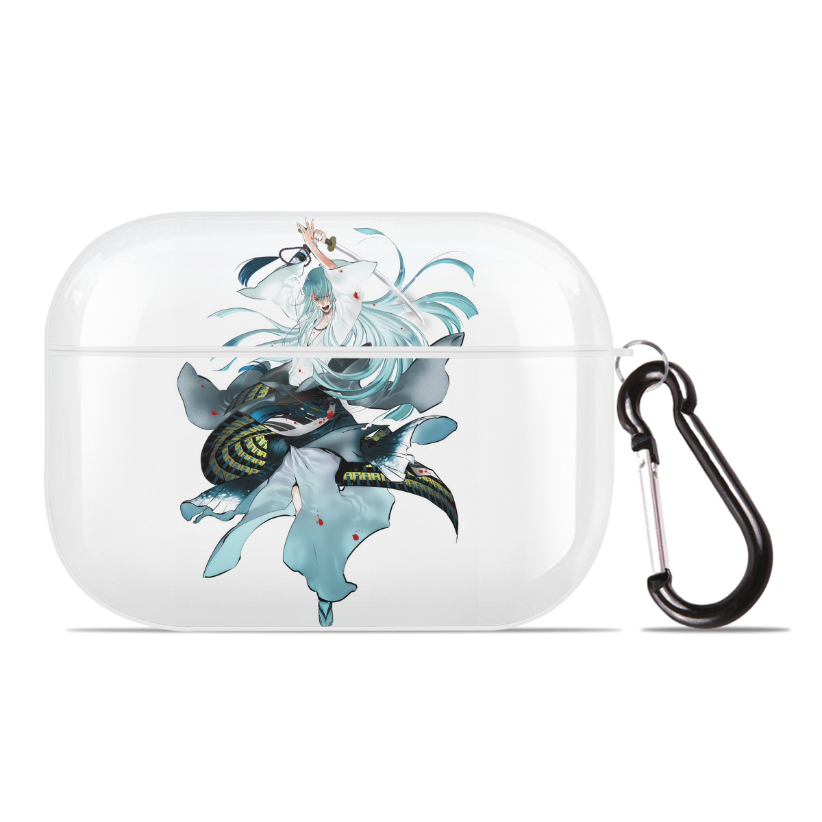 （画像用） 刀剣乱舞 Touken Ranbu 【AirPods Pro用】ハードシェル保護ケース 耐衝撃・防指紋・カラビナ付き商品仕様