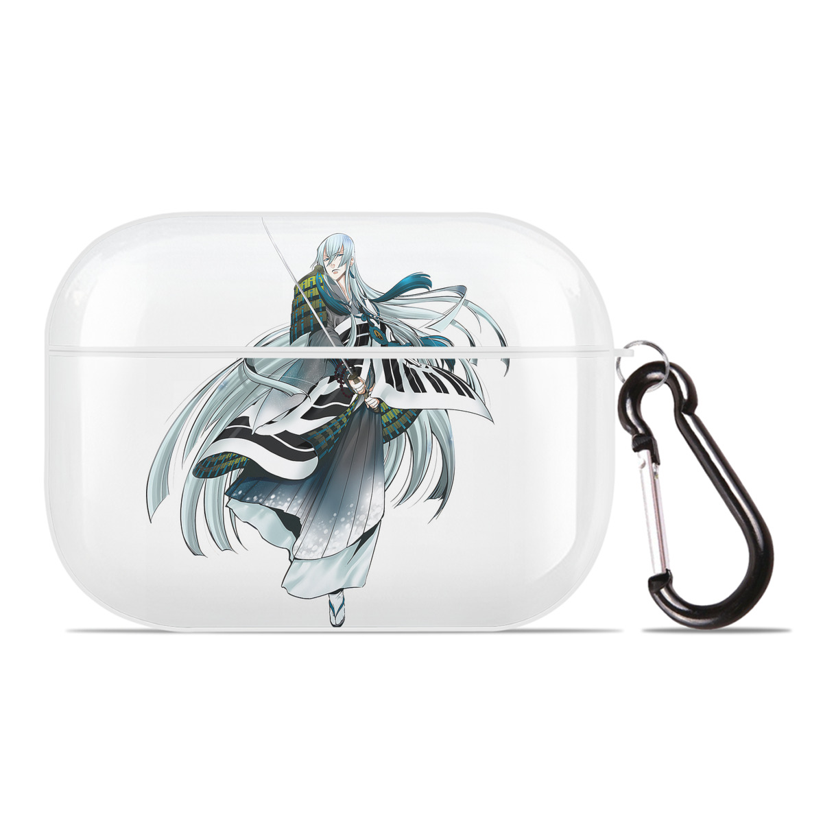 （画像用） 刀剣乱舞 Touken Ranbu 【AirPods Pro用】ハードシェル保護ケース 耐衝撃・防指紋・カラビナ付き商品仕様