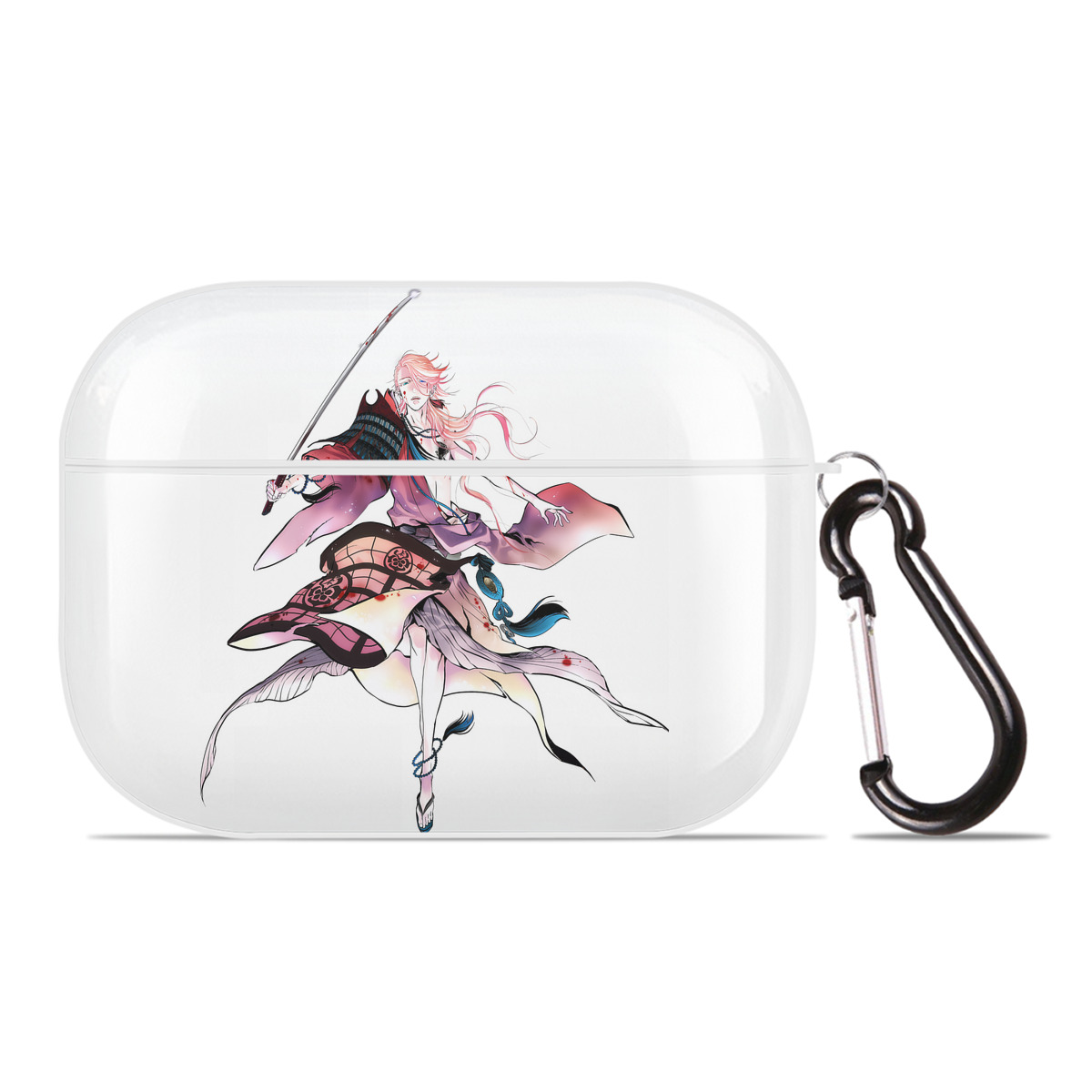 （画像用） 刀剣乱舞 Touken Ranbu 【AirPods Pro用】ハードシェル保護ケース 耐衝撃・防指紋・カラビナ付き商品仕様