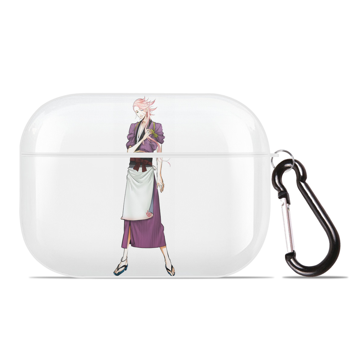 （画像用） 刀剣乱舞 Touken Ranbu 【AirPods Pro用】ハードシェル保護ケース 耐衝撃・防指紋・カラビナ付き商品仕様