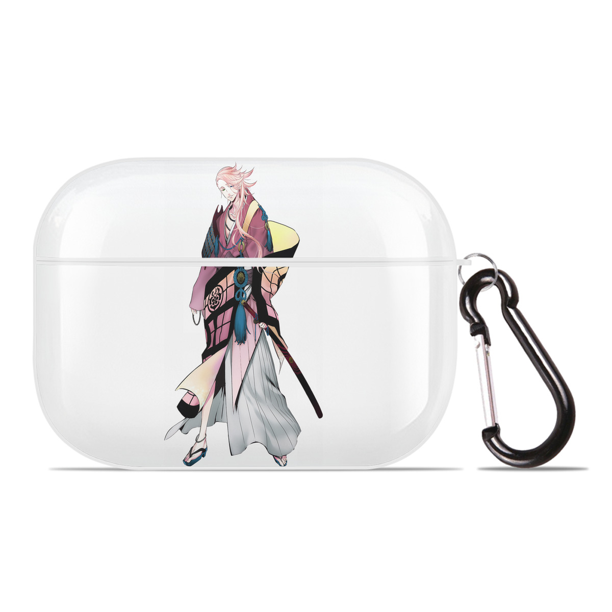 （画像用） 刀剣乱舞 Touken Ranbu 【AirPods Pro用】ハードシェル保護ケース 耐衝撃・防指紋・カラビナ付き商品仕様