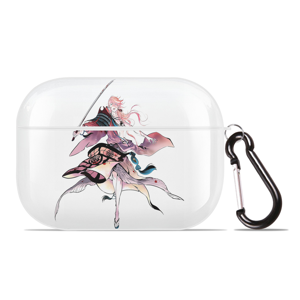（画像用） 刀剣乱舞 Touken Ranbu 【AirPods Pro用】ハードシェル保護ケース 耐衝撃・防指紋・カラビナ付き商品仕様