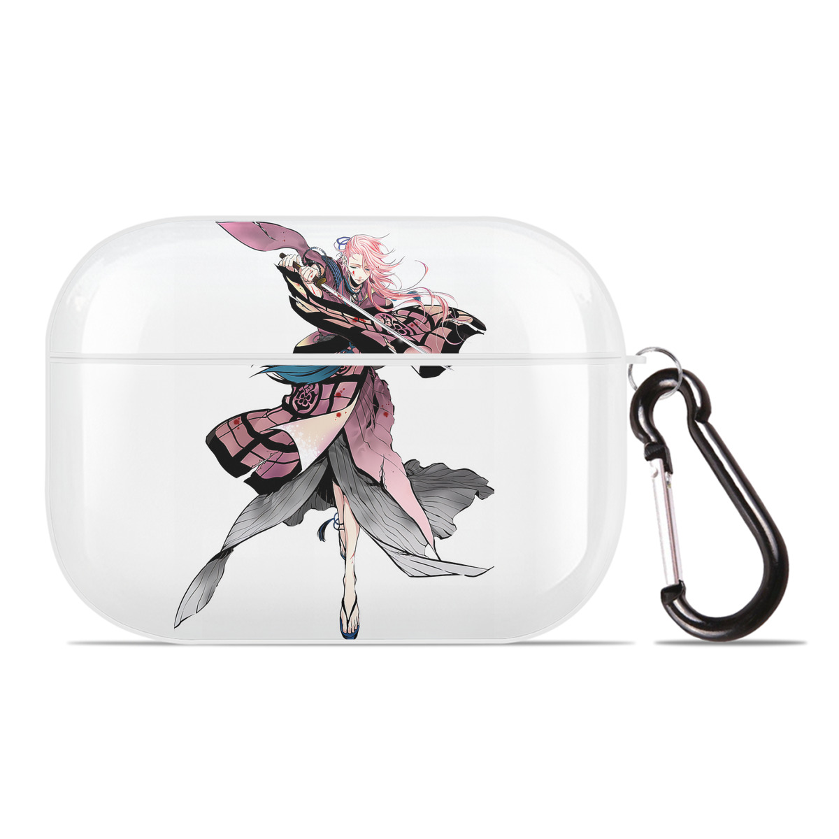 （画像用） 刀剣乱舞 Touken Ranbu 【AirPods Pro用】ハードシェル保護ケース 耐衝撃・防指紋・カラビナ付き商品仕様