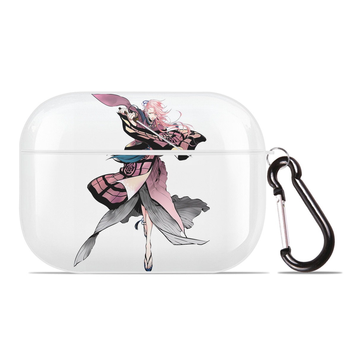 （画像用） 刀剣乱舞 Touken Ranbu 【AirPods Pro用】ハードシェル保護ケース 耐衝撃・防指紋・カラビナ付き商品仕様