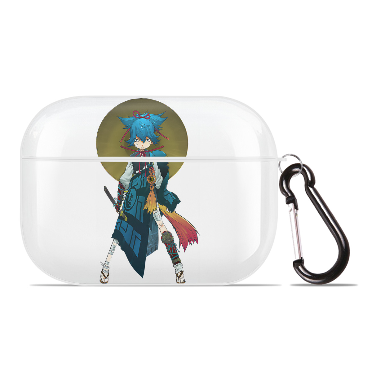 （画像用） 刀剣乱舞 Touken Ranbu 【AirPods Pro用】ハードシェル保護ケース 耐衝撃・防指紋・カラビナ付き商品仕様
