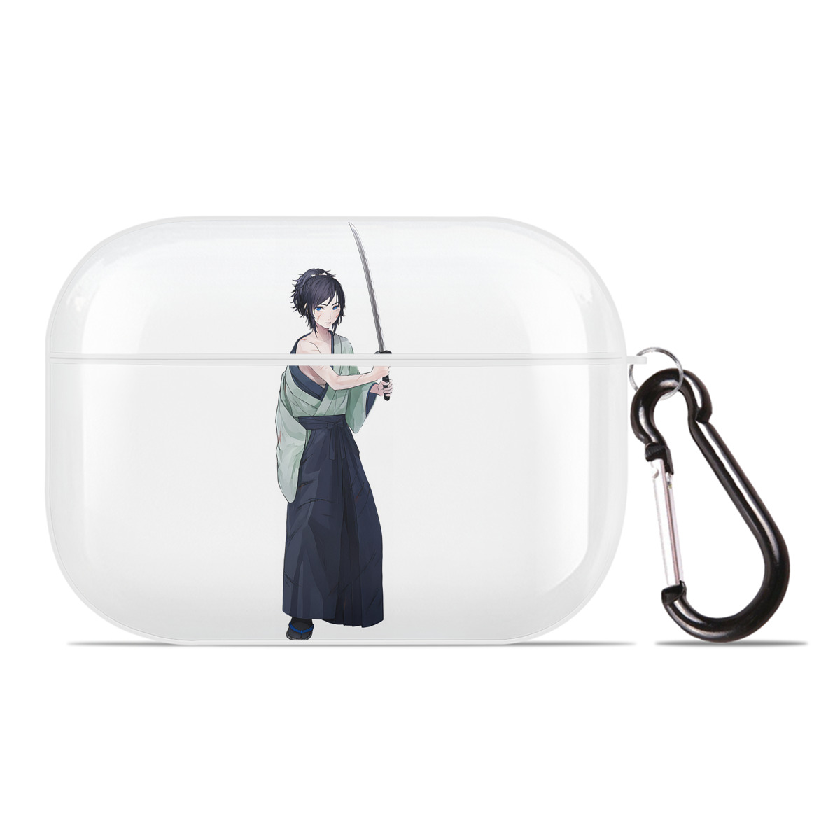 （画像用） 刀剣乱舞 Touken Ranbu 【AirPods Pro用】ハードシェル保護ケース 耐衝撃・防指紋・カラビナ付き商品仕様