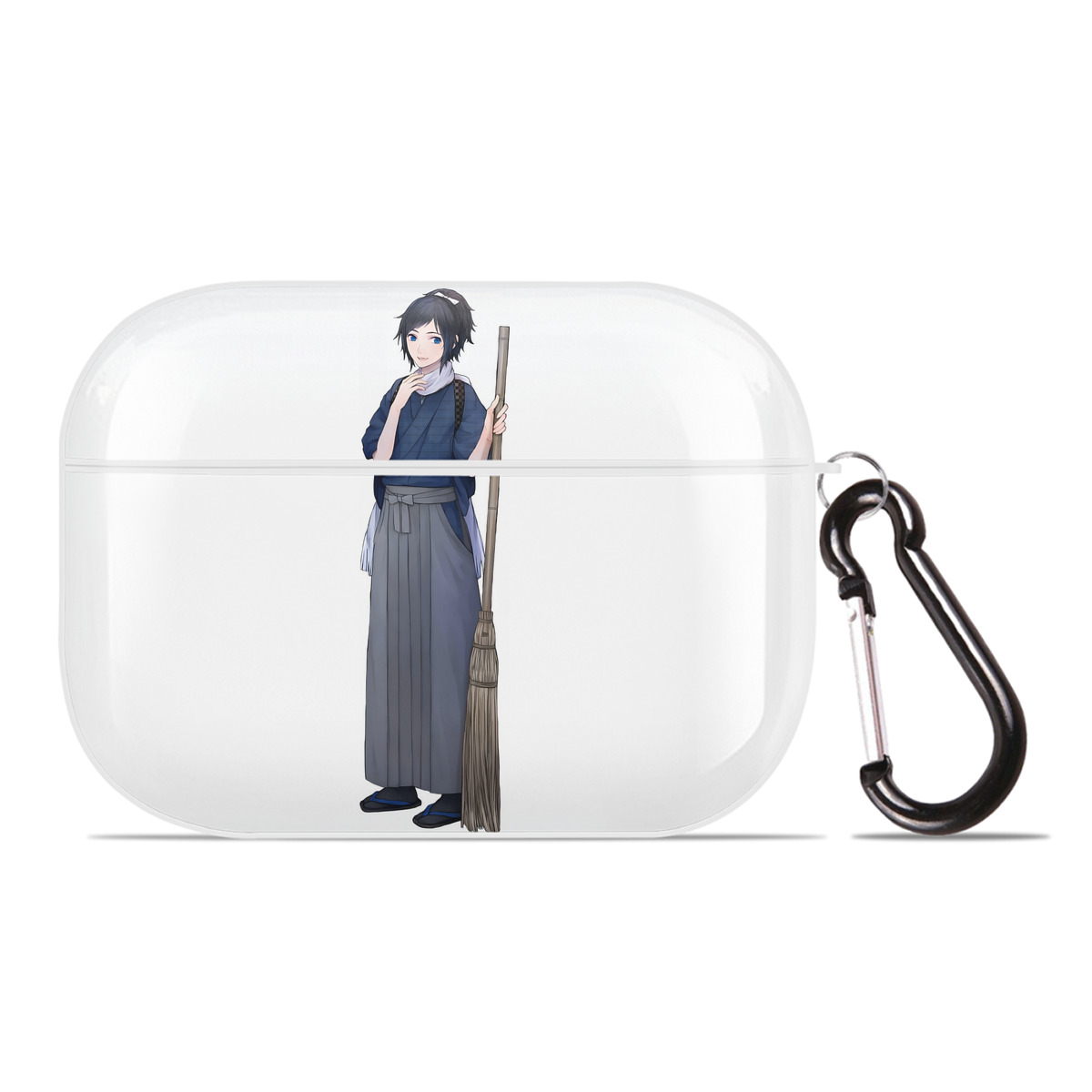 （画像用） 刀剣乱舞 Touken Ranbu 【AirPods Pro用】ハードシェル保護ケース 耐衝撃・防指紋・カラビナ付き商品仕様