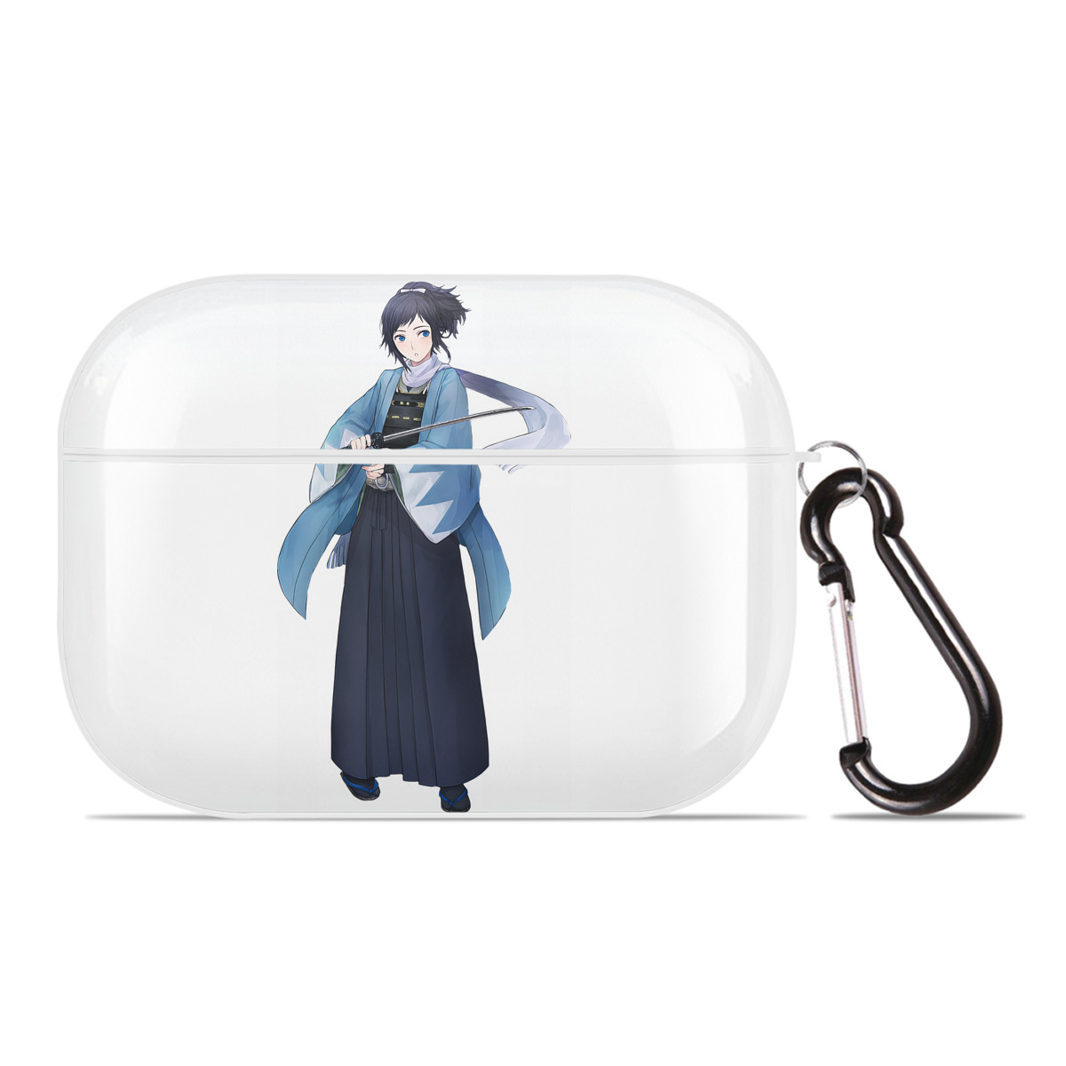 （画像用） 刀剣乱舞 Touken Ranbu 【AirPods Pro用】ハードシェル保護ケース 耐衝撃・防指紋・カラビナ付き商品仕様