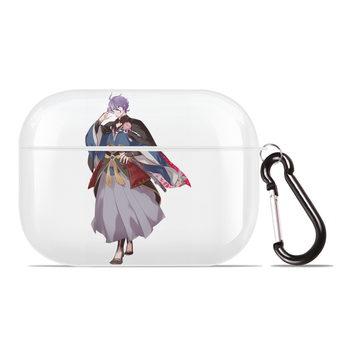 （画像用） 刀剣乱舞 Touken Ranbu 【AirPods Pro用】ハードシェル保護ケース 耐衝撃・防指紋・カラビナ付き商品仕様