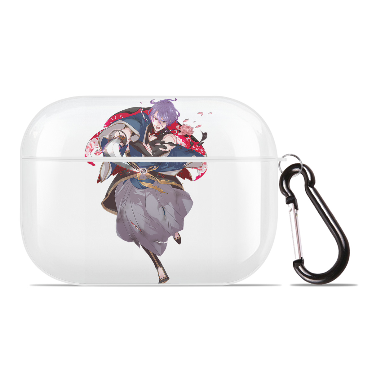 （画像用） 刀剣乱舞 Touken Ranbu 【AirPods Pro用】ハードシェル保護ケース 耐衝撃・防指紋・カラビナ付き商品仕様