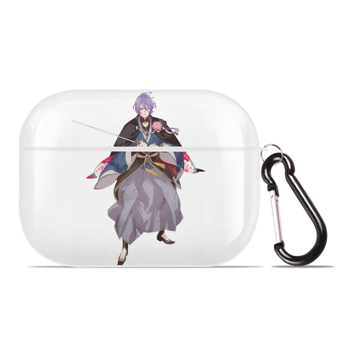 （画像用） 刀剣乱舞 Touken Ranbu 【AirPods Pro用】ハードシェル保護ケース 耐衝撃・防指紋・カラビナ付き商品仕様