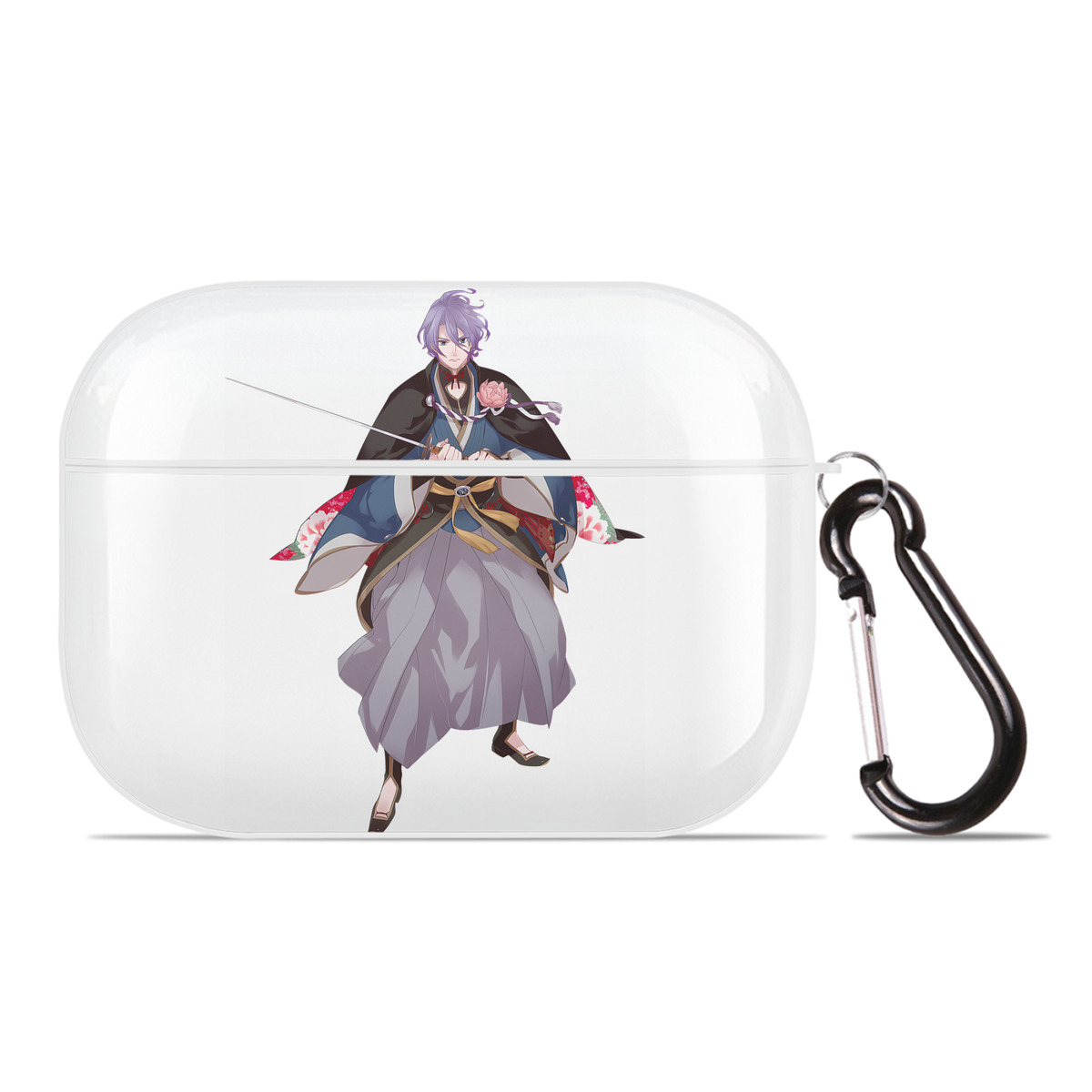 （画像用） 刀剣乱舞 Touken Ranbu 【AirPods Pro用】ハードシェル保護ケース 耐衝撃・防指紋・カラビナ付き商品仕様
