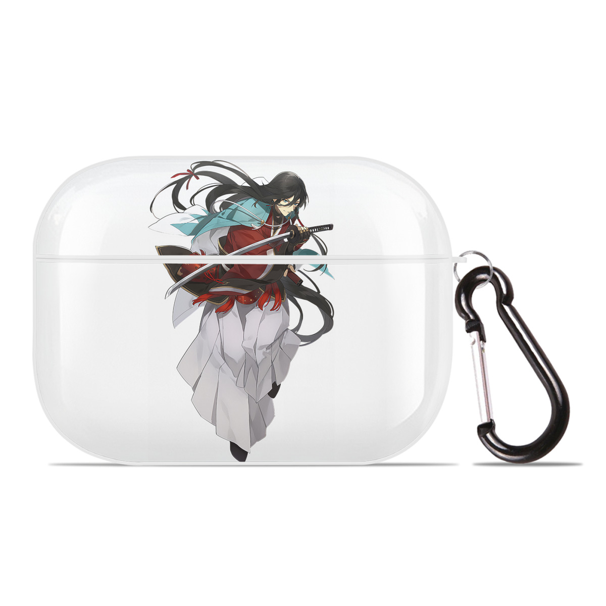 （画像用） 刀剣乱舞 Touken Ranbu 【AirPods Pro用】ハードシェル保護ケース 耐衝撃・防指紋・カラビナ付き商品仕様
