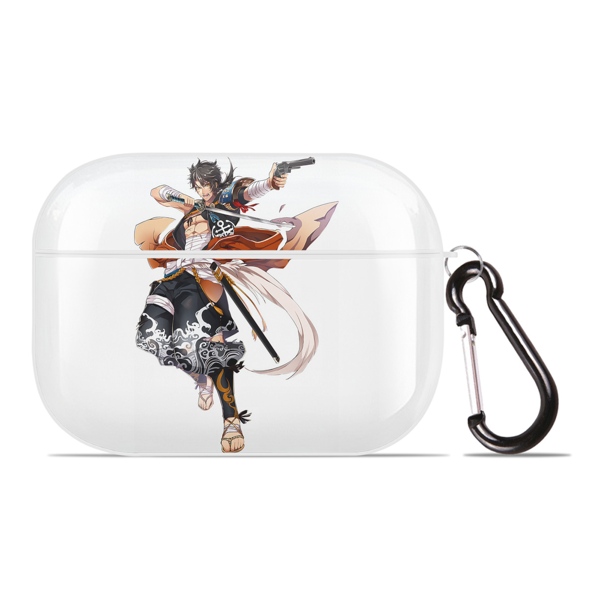 （画像用） 刀剣乱舞 Touken Ranbu 【AirPods Pro用】ハードシェル保護ケース 耐衝撃・防指紋・カラビナ付き商品仕様