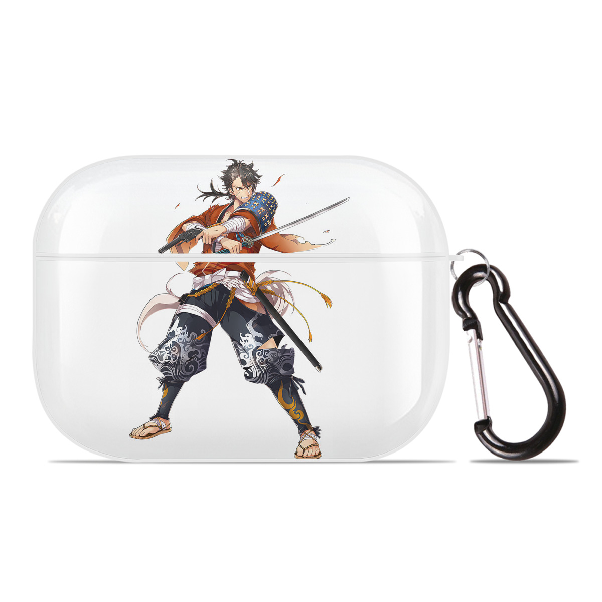 （画像用） 刀剣乱舞 Touken Ranbu 【AirPods Pro用】ハードシェル保護ケース 耐衝撃・防指紋・カラビナ付き商品仕様