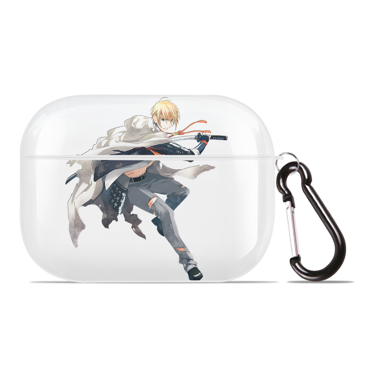 （画像用） 刀剣乱舞 Touken Ranbu 【AirPods Pro用】ハードシェル保護ケース 耐衝撃・防指紋・カラビナ付き商品仕様