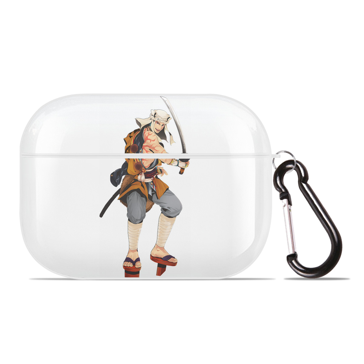 （画像用） 刀剣乱舞 Touken Ranbu 【AirPods Pro用】ハードシェル保護ケース 耐衝撃・防指紋・カラビナ付き商品仕様