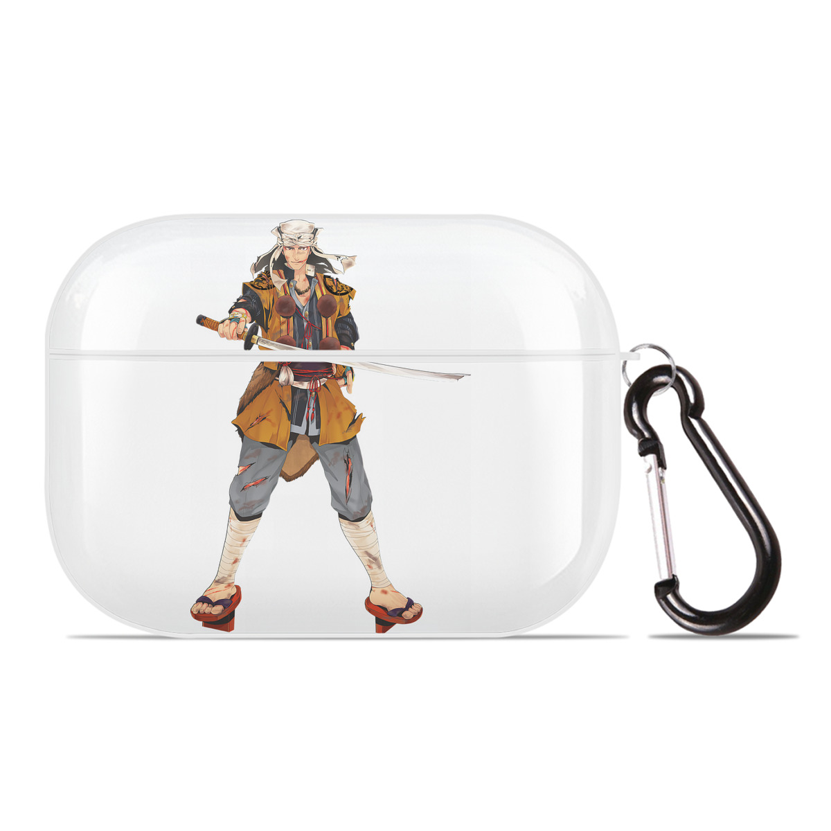 （画像用） 刀剣乱舞 Touken Ranbu 【AirPods Pro用】ハードシェル保護ケース 耐衝撃・防指紋・カラビナ付き商品仕様