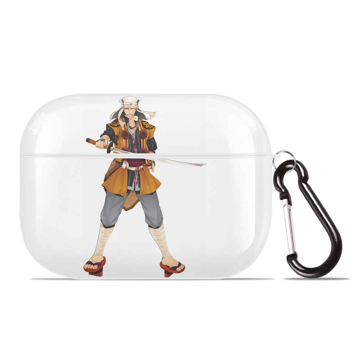 （画像用） 刀剣乱舞 Touken Ranbu 【AirPods Pro用】ハードシェル保護ケース 耐衝撃・防指紋・カラビナ付き商品仕様