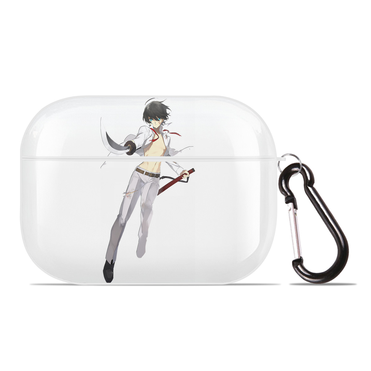 （画像用） 刀剣乱舞 Touken Ranbu 【AirPods Pro用】ハードシェル保護ケース 耐衝撃・防指紋・カラビナ付き商品仕様