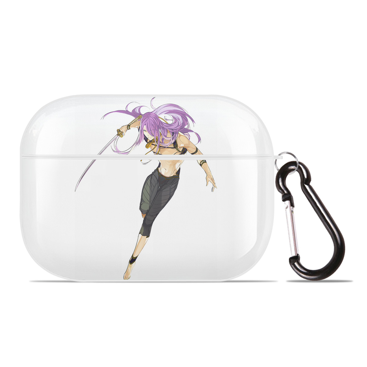 （画像用） 刀剣乱舞 Touken Ranbu 【AirPods Pro用】ハードシェル保護ケース 耐衝撃・防指紋・カラビナ付き商品仕様