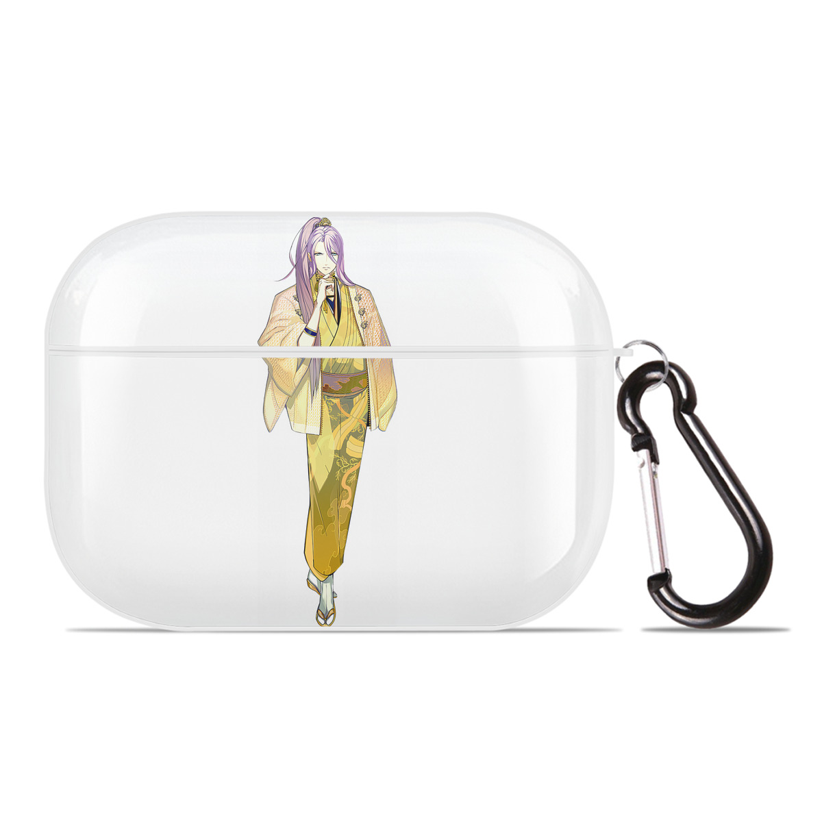 （画像用） 刀剣乱舞 Touken Ranbu 【AirPods Pro用】ハードシェル保護ケース 耐衝撃・防指紋・カラビナ付き商品仕様